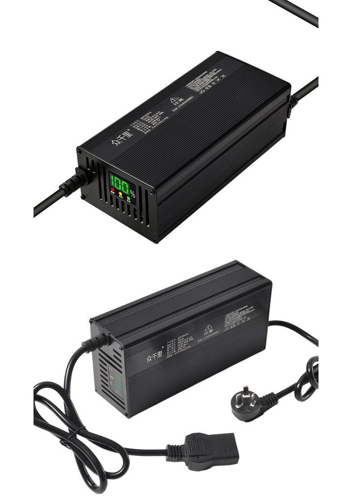 High-Power EV Charger: Fast Lithum Battery Charging with Digital Display & One-Key Repair