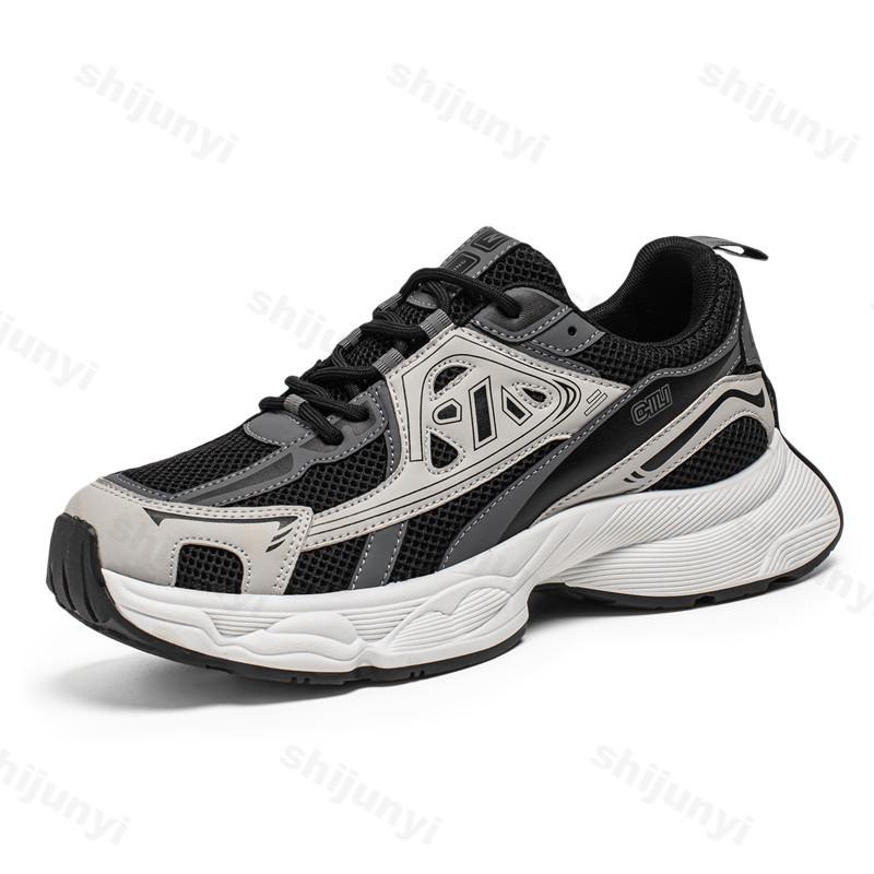 Fashion Summer 2025 Mesh Breathable Casual Sports for Men Fashion Comfortable Shoes Thick Soled Shoed Height Increasing Chunky sneakers