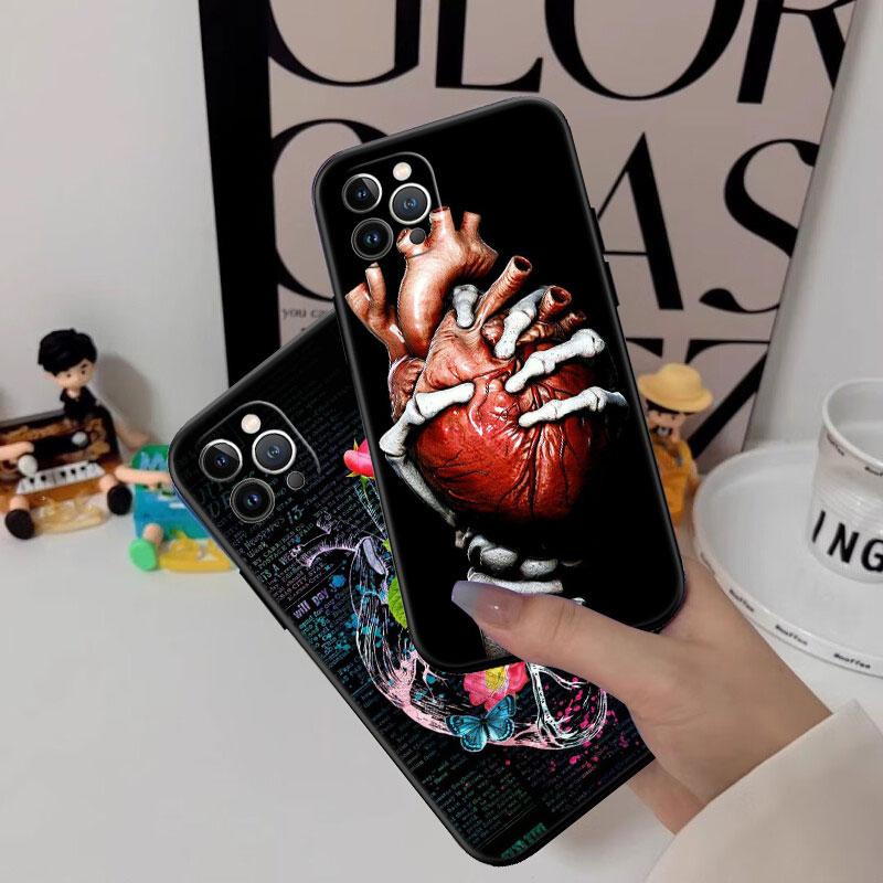 Calm Heart Art New High-End Shell Phone Case for Redmi Note 8 9 Pro Max 9S 9T 9C NFC 8T 8A 10A A4