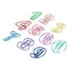 100Pcs Number Shape Paper Clips Funny Cute Rich Colors Bookmark Strong Clamping Fancy Paperclips