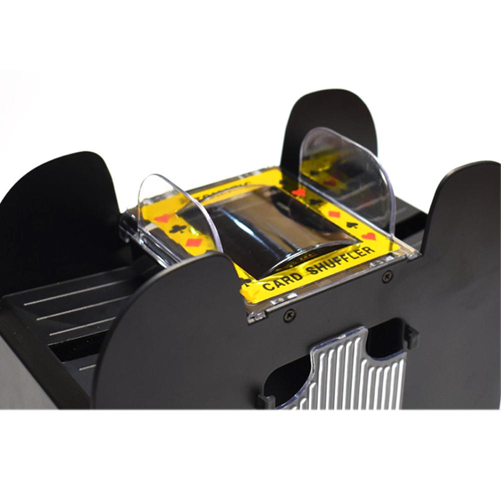 Automatic Card Shuffler Electric 6 Decks Battery Operated Card Mixing Machine