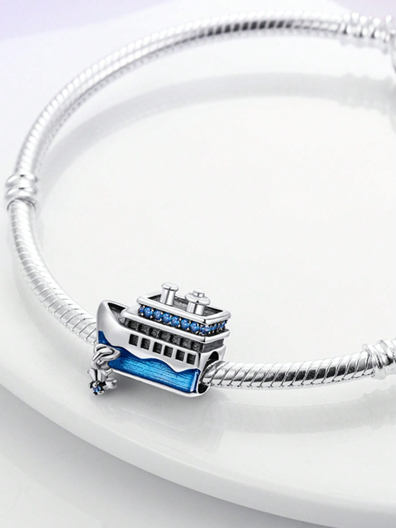

Charm Bead Components Plata Copper Metal Colors Ocean Travel Ship Luggage Bead Components Charm Bead Component Pendant Bead Component Designed For
