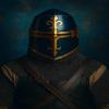 Medieval Great Helmet with Chainmail Knight Crusader Armor Renaissance Fair, Cosplay LARP Costume