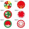 Party Decor Happy New Year Christmas Tree Skirt Xmas Floor Cover Carpet Floor Mat Outdoor Blanket