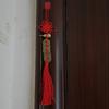 Handmade Brass Chinese Knot Five Emperor Coin Gourd A Household Door Hanging Car Accessories Gift