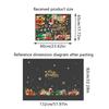 Christmas Adhesive-Free Scene Setting Static Sticker Easy To Use Window Stickers Store Decor 10 Styles