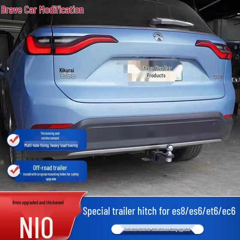 Compatible Tow Hook for NIO ES6, ES8, EC6 - Ideal for RV and Trailer Towing