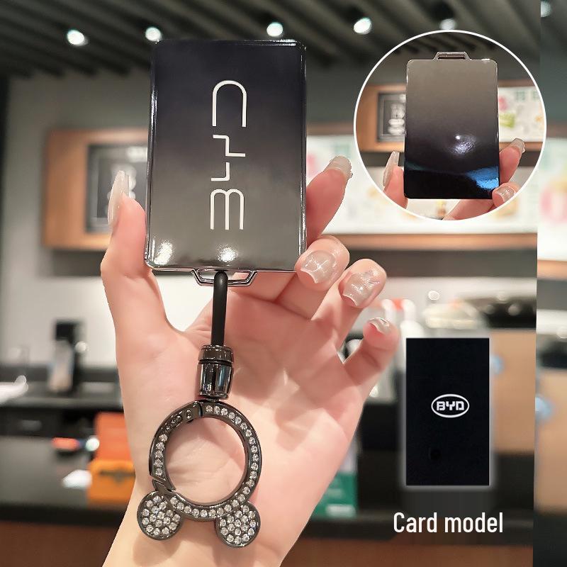 BYD Key Case for Han, Dolphin, Seagull, Mini, Yuan, Tang, Song Pro, and Qin Plus.