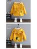 Spring/Autumn Girls' Korean Style Jacket, Trendy Outerwear for Kids 1-3 Years, Baby Girl Trench Coat