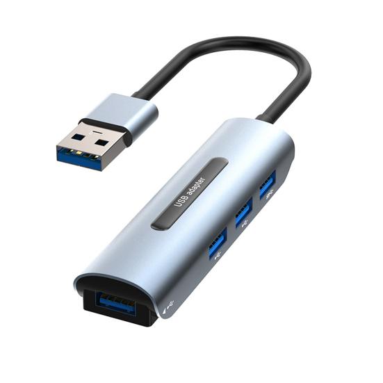 

Надежный USB-концентратор, 4 порта, портативное расширение с несколькими портами