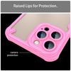 For iPhone 13 Pro Max Case PC+TPU Frosted Phone Back Cover