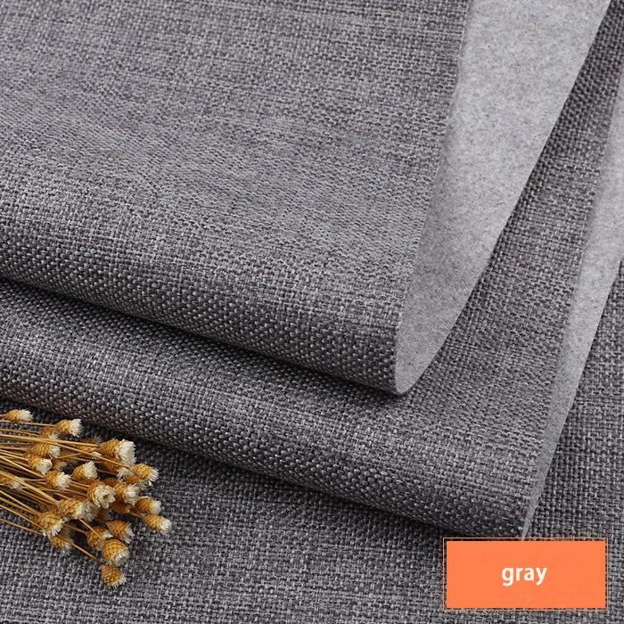 50cmX150cm Cotton Linen Thickened Solid Color Fabric Dustproof Canvas Cloth Sofa Background Cloth Linen Fabric