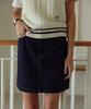 Depound Denim Mini Skirt [Indigo]