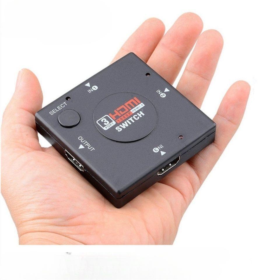 

HDMI-переключатель 3x1, 1080P HDMI-сплиттер со стандартным HDMI-интерфейсом