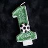 Creative Football Digital Birthday Candles