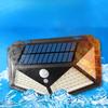 Solar-Wandleuchte 100LED Menschlichen Körper Sensing Mini Garten Licht Outdoor Wasserdicht Garage Licht Straße Licht