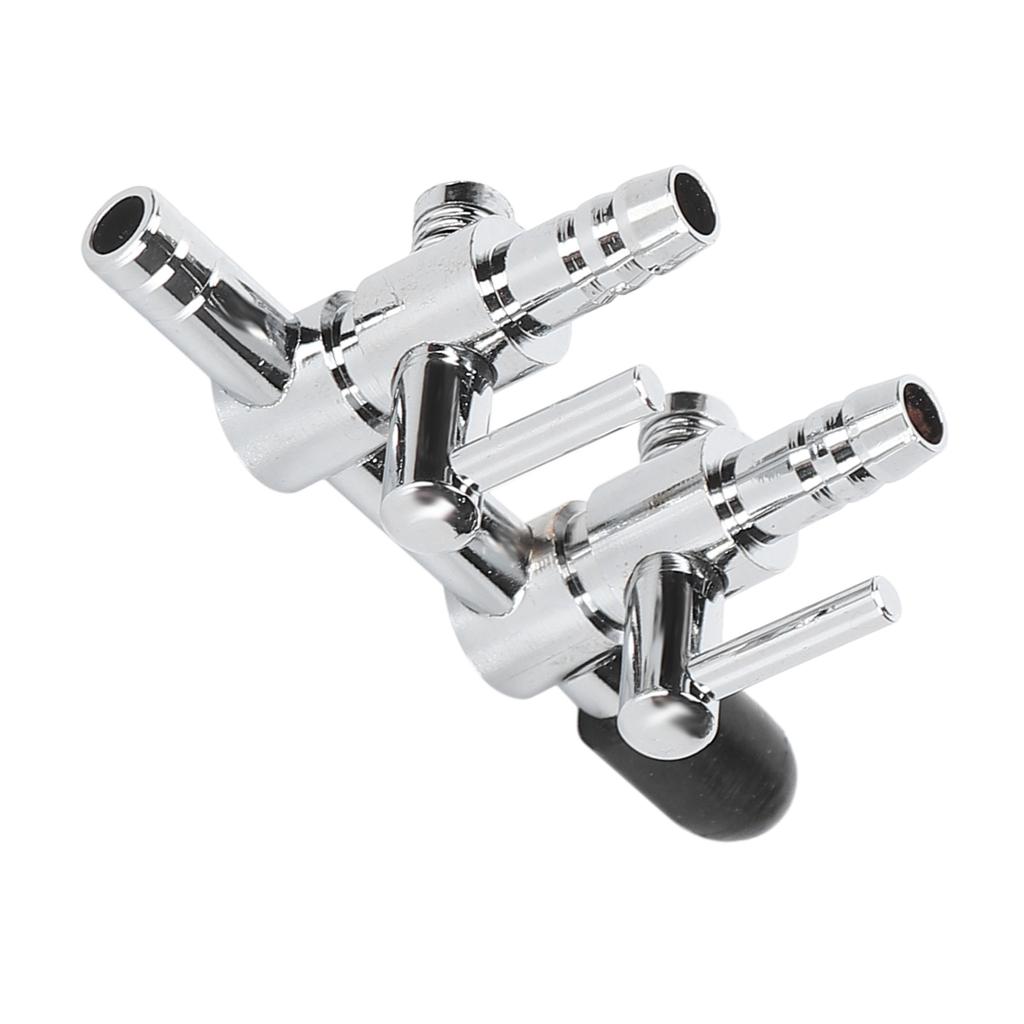 Fish Tank Stainless Steel Control Valve Aquarium Air Flow Control Fish Tank Accessories2 Head