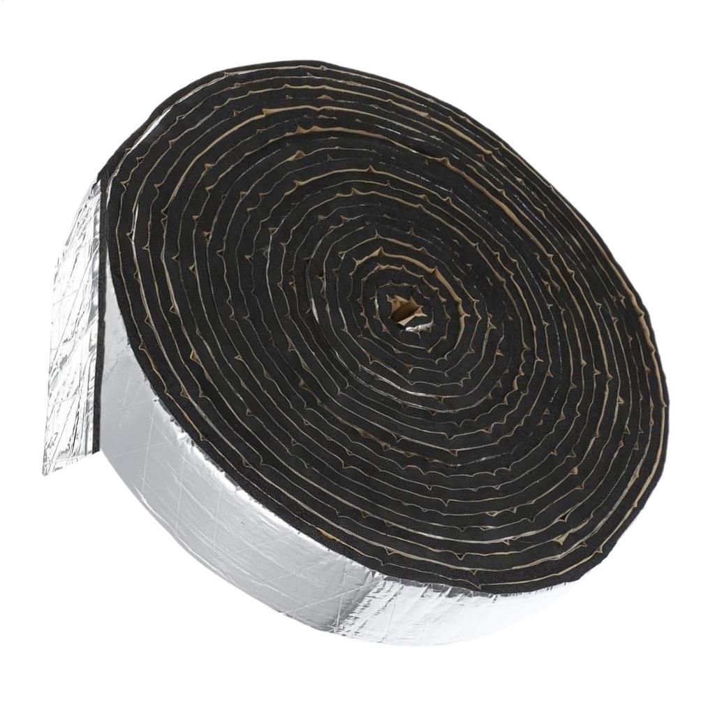 Pipe Insulation Wrap Aluminum Foil Finish Freeze Protection Insulation Wrap Waterproof for Outdoor Cold Hot Water Pipe  Protect