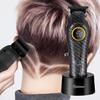 8000RPM Brushless Motor Professional Hair Clipper Base Charger LED Display Hair Trimmer Men's Hair Cutting Machine