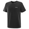 Comfortable Casual Round Neck Short Sleeve T-Shirt Men Tops Deep-Black LC2526200