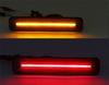 For 2003-2009 Hummer H2 Front & Rear LED Side Marker Signal Light Kit Smoke Lens