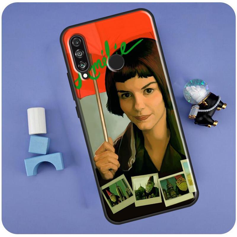 Amelie Poster Classic France Movie For Huawei Nova Y70 Y91 Y90 Y60 Y61 Y72 Y73 3i 7i 8i 11i 12i 9 10 SE P20 P30 P40 Lite Case