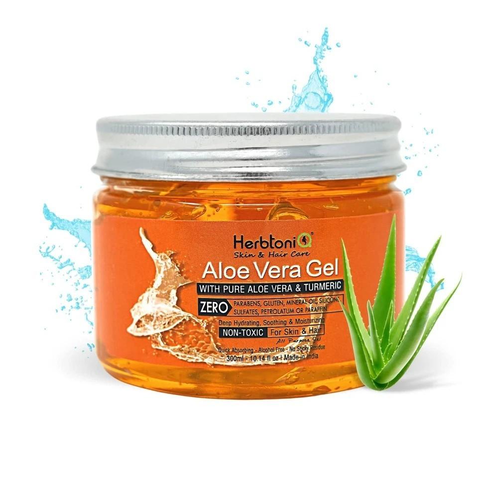 Herbtoniq Aloe Vera Gel For Moisturise Skin 300ml