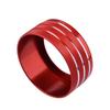 Cubierta de Anillo de Perilla de Ajuste de Modo de Conducción para Coche apta para Toyota Tundra 2024 Aluminio Rojo