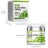 Pressed Jar 98% Aloe Vera Cream 50ml Mooth Delicate Radiant and Translucent Rapid Absorption of Skin Retinol Anti Aging Serum