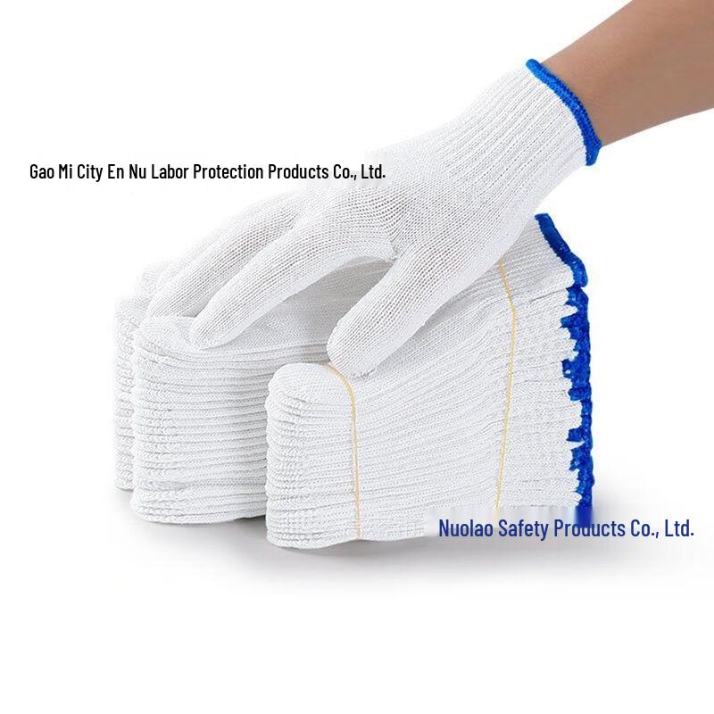Heavy-Duty Anti-Slip Cotton Work Gloves 38