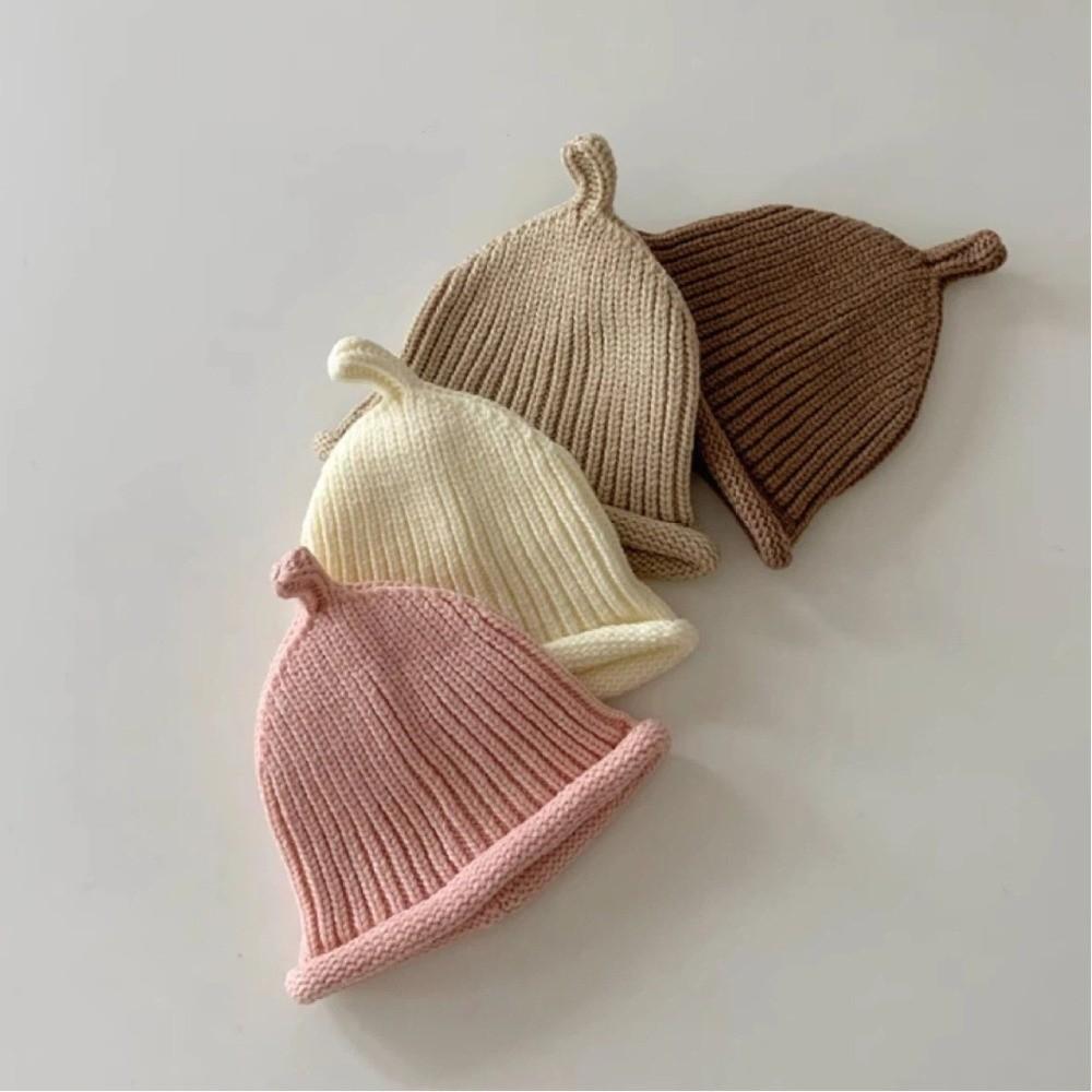 Korean Style Baby Hat Keep Warm Baby Beanie Hats Cute Baby Knit Cap Winter