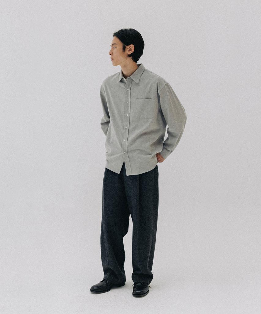 BLANKROOM Wool Trousers_Charcoal