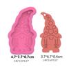 Silicone Gnomish Jewelry Charm Mold Hanging Ornament Moulds for Jewelry Making Perfect for Craft Enthusiasts Present