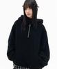 Wool Fleece Hoodie_Black