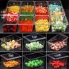 Transparent Plastic Display Box for Bulk Dried Fruit, Candy, Snacks