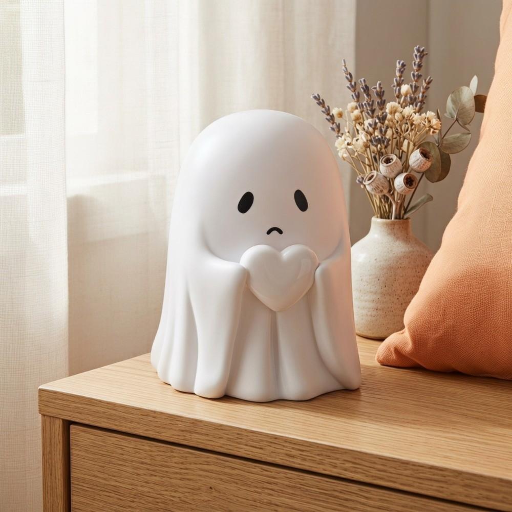 Statues Crafts Halloween Ghost Statues Miniature Models Desktop Figurine Bedroom Office