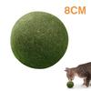 Bola de Catnip Extra Grande 10 cm Jumbo Gigante Fruta de Catnip Juguete Para Aliento Fresco Juguete para Gatos Suministros para el Cuidado de Gatos en Casa Palo Divertido Sisal Campana