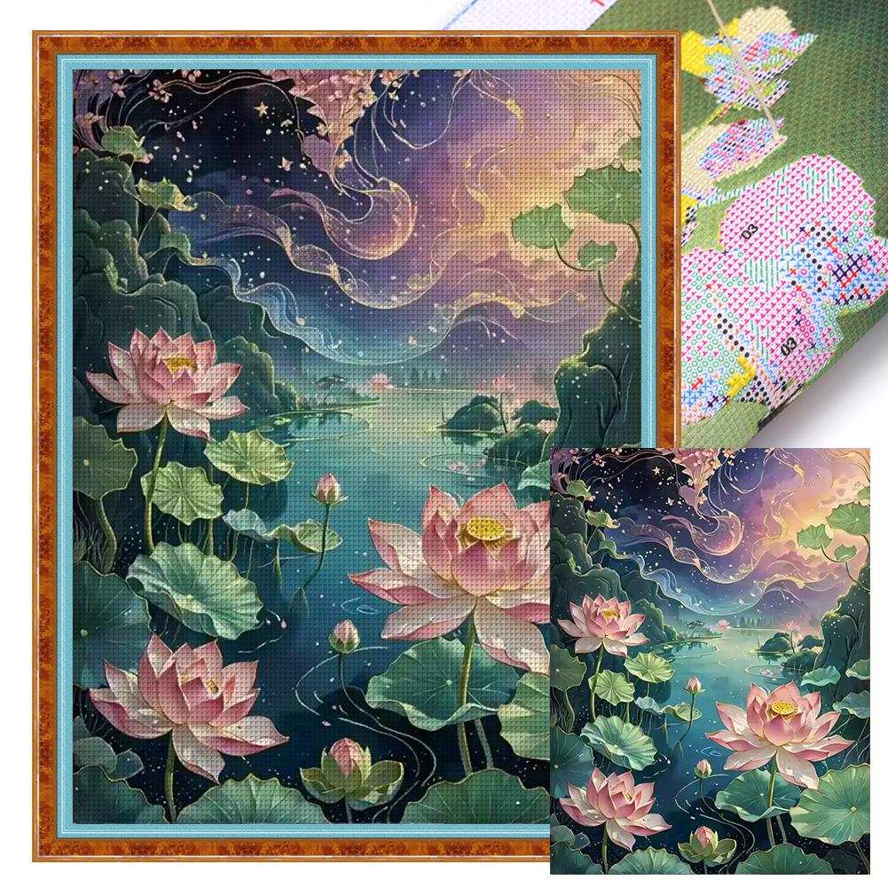 Набор для вышивания крестом с пейзажем, сделай сам, 11CT, набор для рукоделия, домашний декор