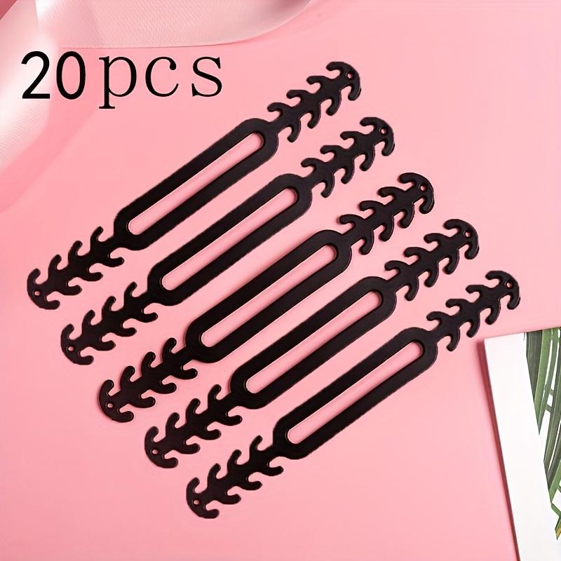 

20 Pcs Multi-Color Mask Extender Clips Anti-Choking Ear Protection Adjustable Pain Relief Pressure Reduction Elastic Band Closure