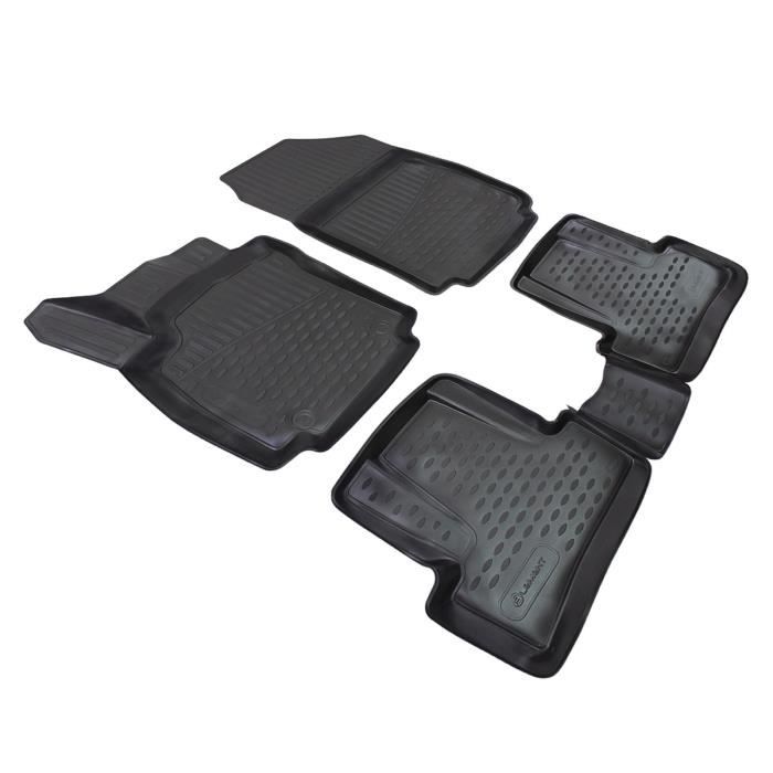 J&;J AUTOMOTIVE | Exkluzivní 3D gumové koberce pro Renault Clio 4 2012-2019