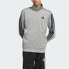 Adidas Sportswear FW25 Dayready Tracktop Zip Stripe Stand Collar Warm Sports Long Sleeve Jacket Men jackets KC1381