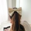 Morine Hairpin Women's Cute Satin 3-Color Big Ribbon