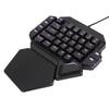 One Handed Keyboard 35 Keys Accurate Sensitive Control 6 Programmable Keys Ergonomic Design Half