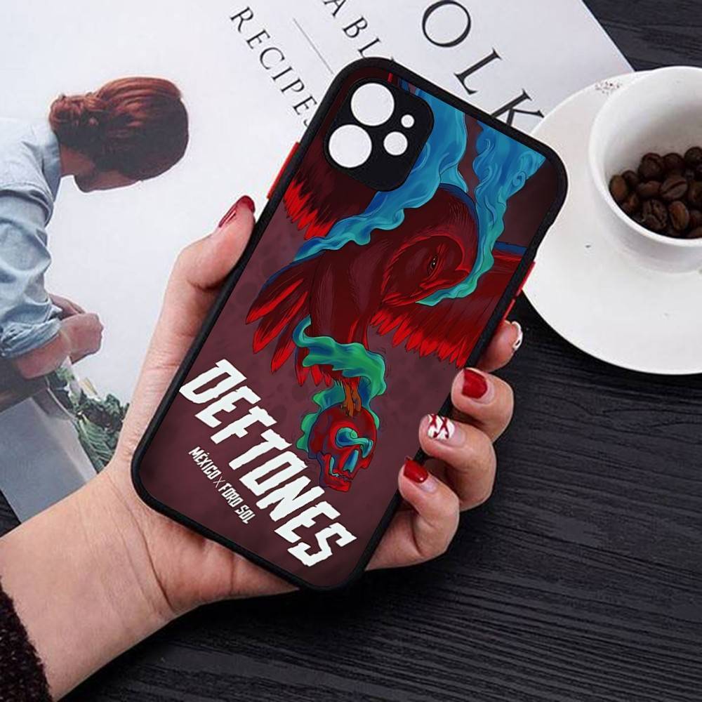 

Hip Hop Singer Classic Band D-Deftones For Silicone Matte Phone Case For IPhone 16 Pro Max 15 14 13 12 11 X XS MAX iphone 14pro max