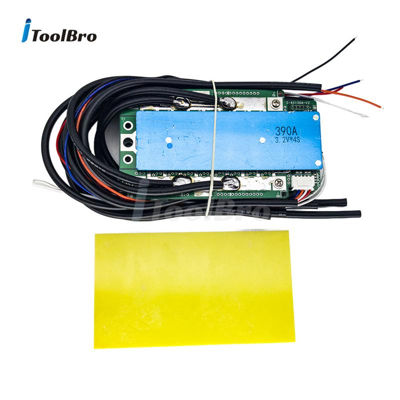 4S 12V 100A 130A 200A 260A 300A 390A BMS LifePo4 Lithium Protection Board Balance High Current Motorcycle Car Start RV Inverter