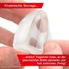 Acrylic Door Stopper Self Adhesive Anti-Collision Door Holders Catch Floor Mounted Nail-free Door Stops Protect Walls Furniture