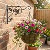 12 Inch Flower Pot Bracket Sturdy Hanging Bracket Decorative Hanger Planter Hanger  Garden Use