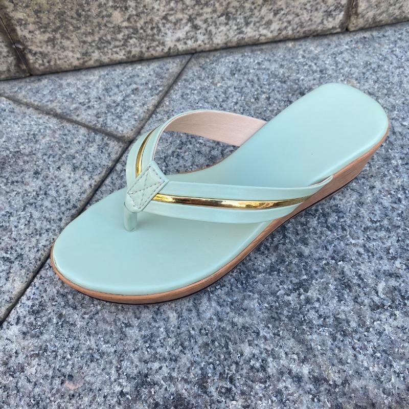 

Fashion Fashion Flip Flops Summer New Round Toe Clip Toe Non-slip Wear-resistant Pumps 36