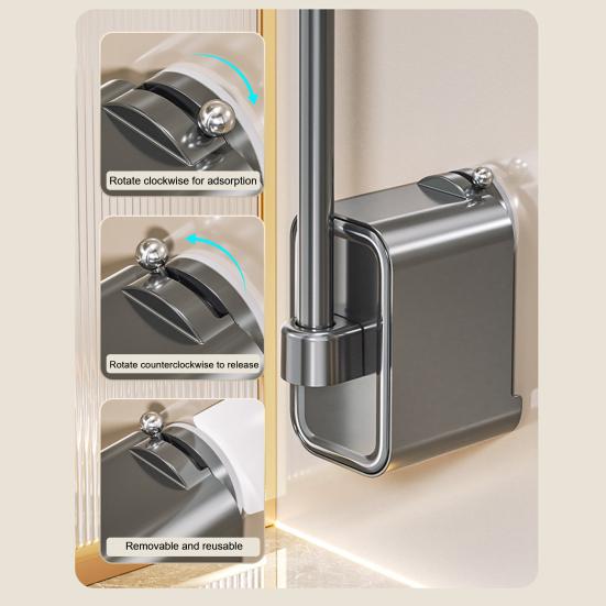 Disposable Toilet Brush Head with Sealed Odor-Proof Storage Bucket Wall-Mounted Ergonomic Handle Bathroom Brush Set