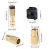 Professional Tire Inflator Blow Gun Adapter Nozzle Twist-On Type for Car Pump Air Compressor Tire Inflator Gauge for W/